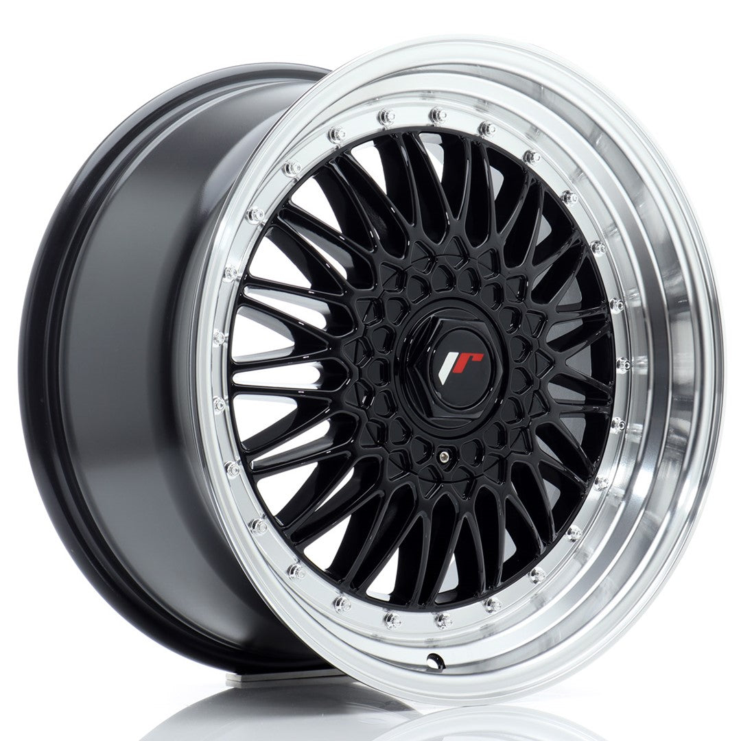 Alu kola Japan Racing JR9 18x9 ET20-40 BLANK Gloss Black w/Machined Lip-Alu kola-WheelsUp