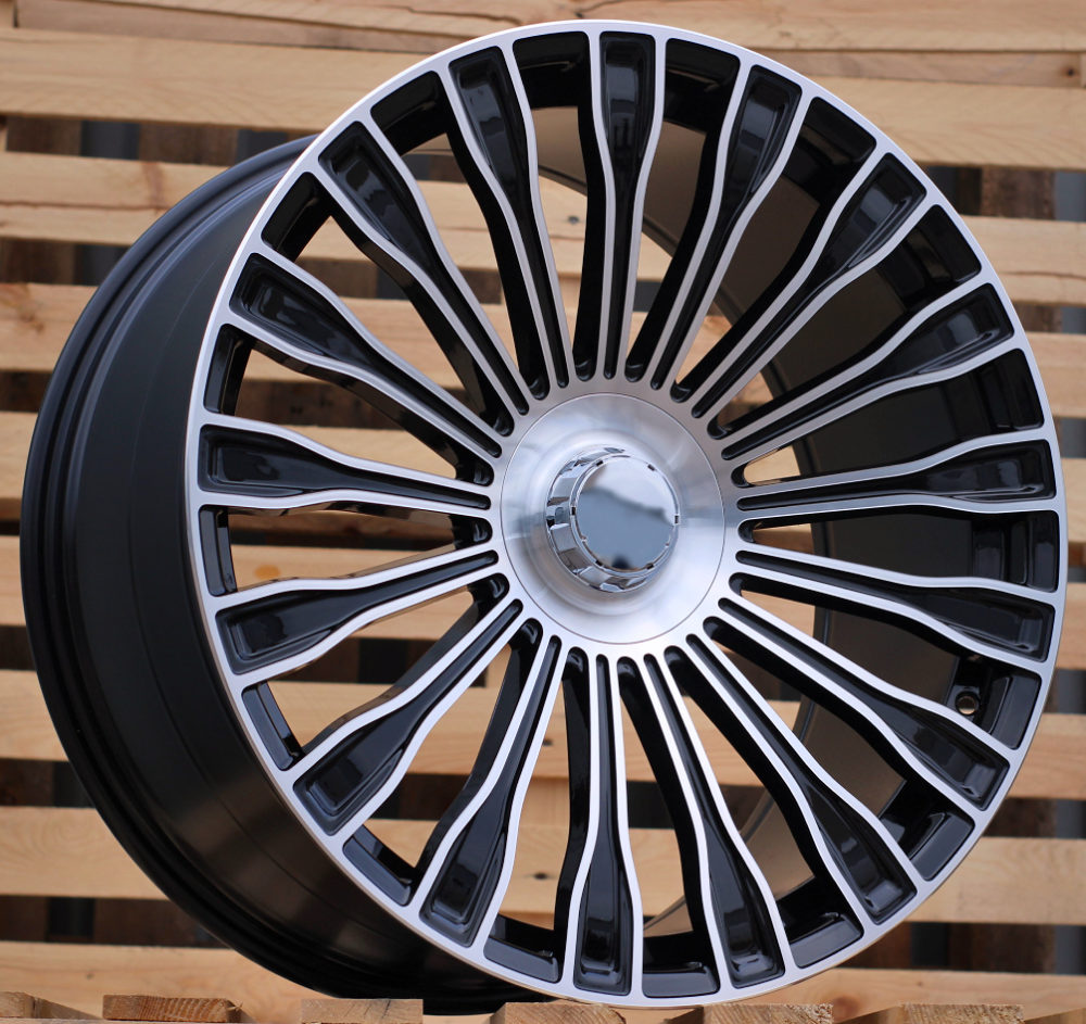 Alu kola pro Mercedes TX226 9x21 5x112 ET35 66.6 Black Polished | Wheelsup.cz