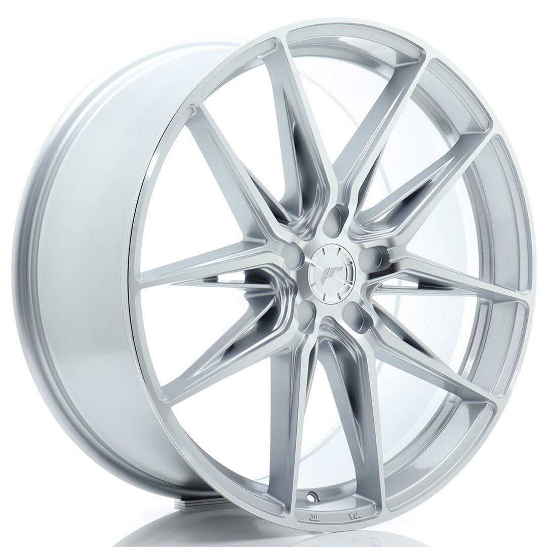 Alu kola Japan Racing JR44 21x9,5 ET20-45 5H BLANK Silver w/ Machined Face | Wheelsup.cz