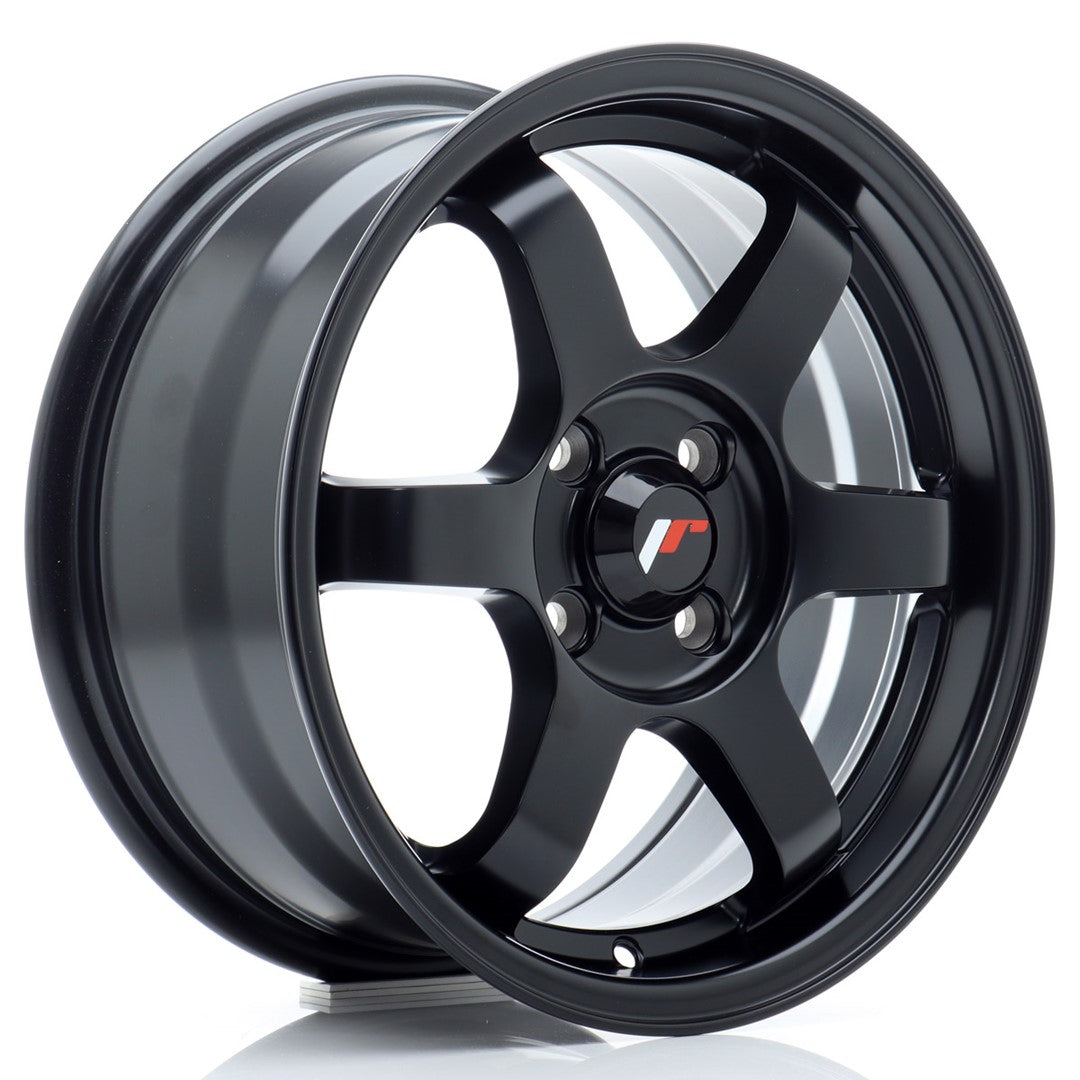 Alu kola Japan Racing JR3 15x7 ET40 4x114,3 Matt Black-Alu kola-WheelsUp