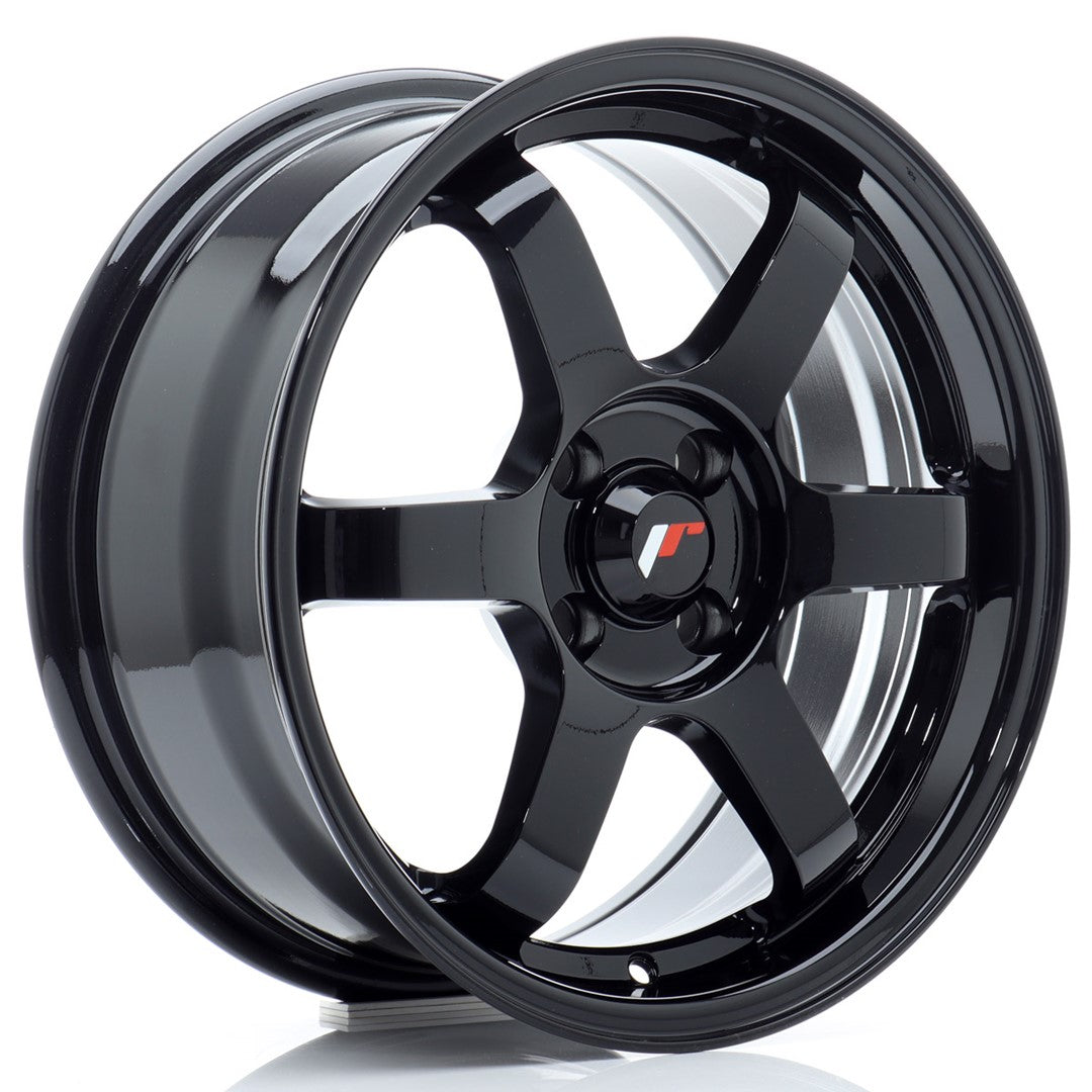 Alu kola Japan Racing JR3 16x7 ET25 4x100 Gloss Black-Alu kola-WheelsUp
