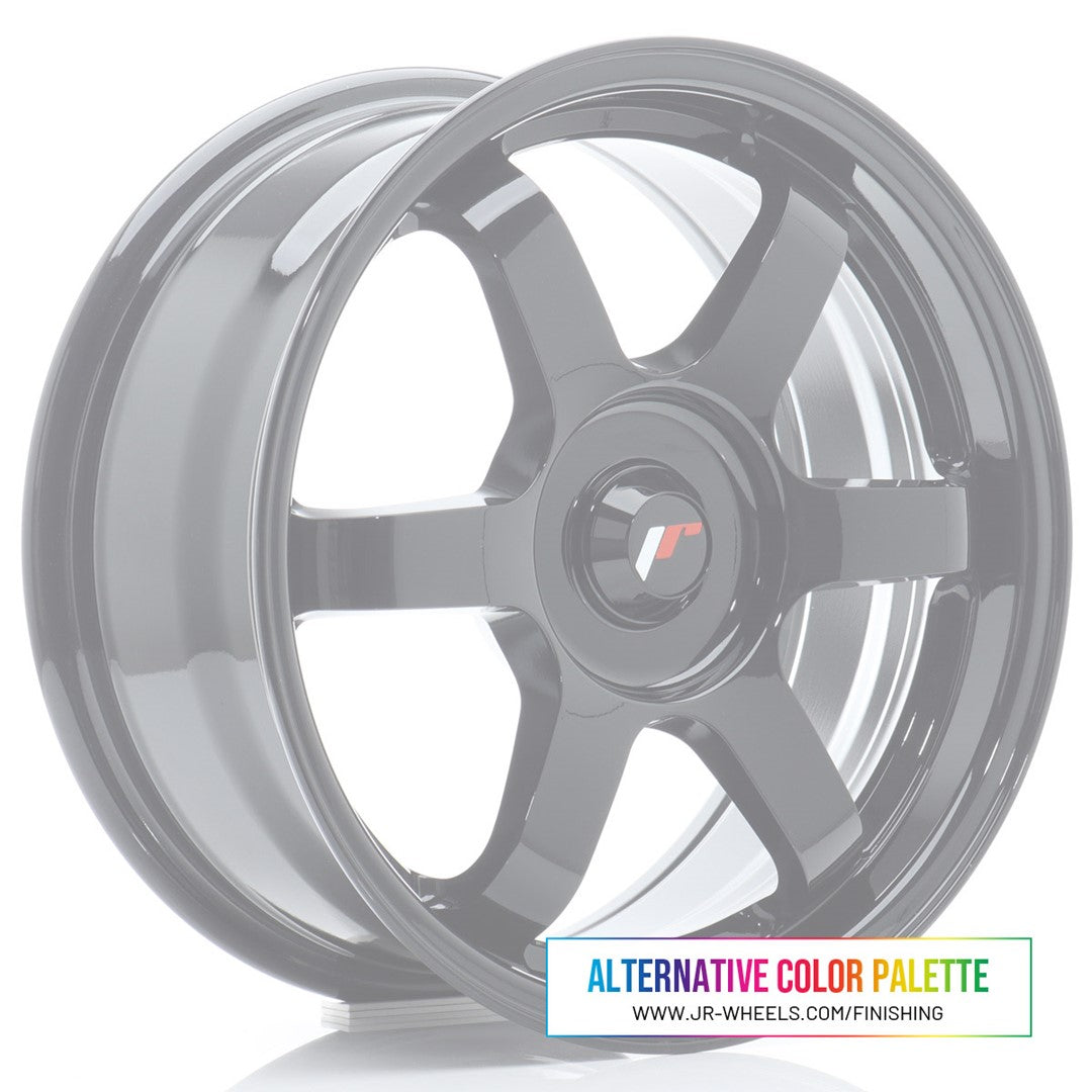 Alu kola Japan Racing JR3 16x7 ET25-40 BLANK Matt Black-Alu kola-WheelsUp