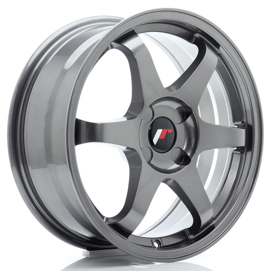 Alu kola Japan Racing JR3 17x7 ET20-42 4H BLANK Gun Metal | Wheelsup.cz