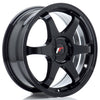 Alu disky Japan Racing JR3 7x17 BLANK ET20-42 72.6 Čierna