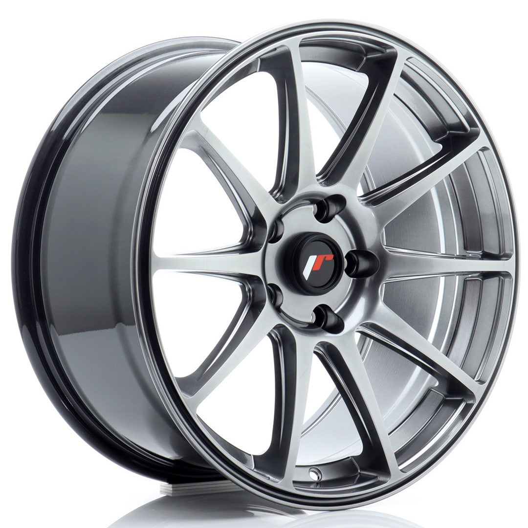 Alu kola Japan Racing JR11 18x8,5 ET35 5x100 Hyper Black | Wheelsup.cz