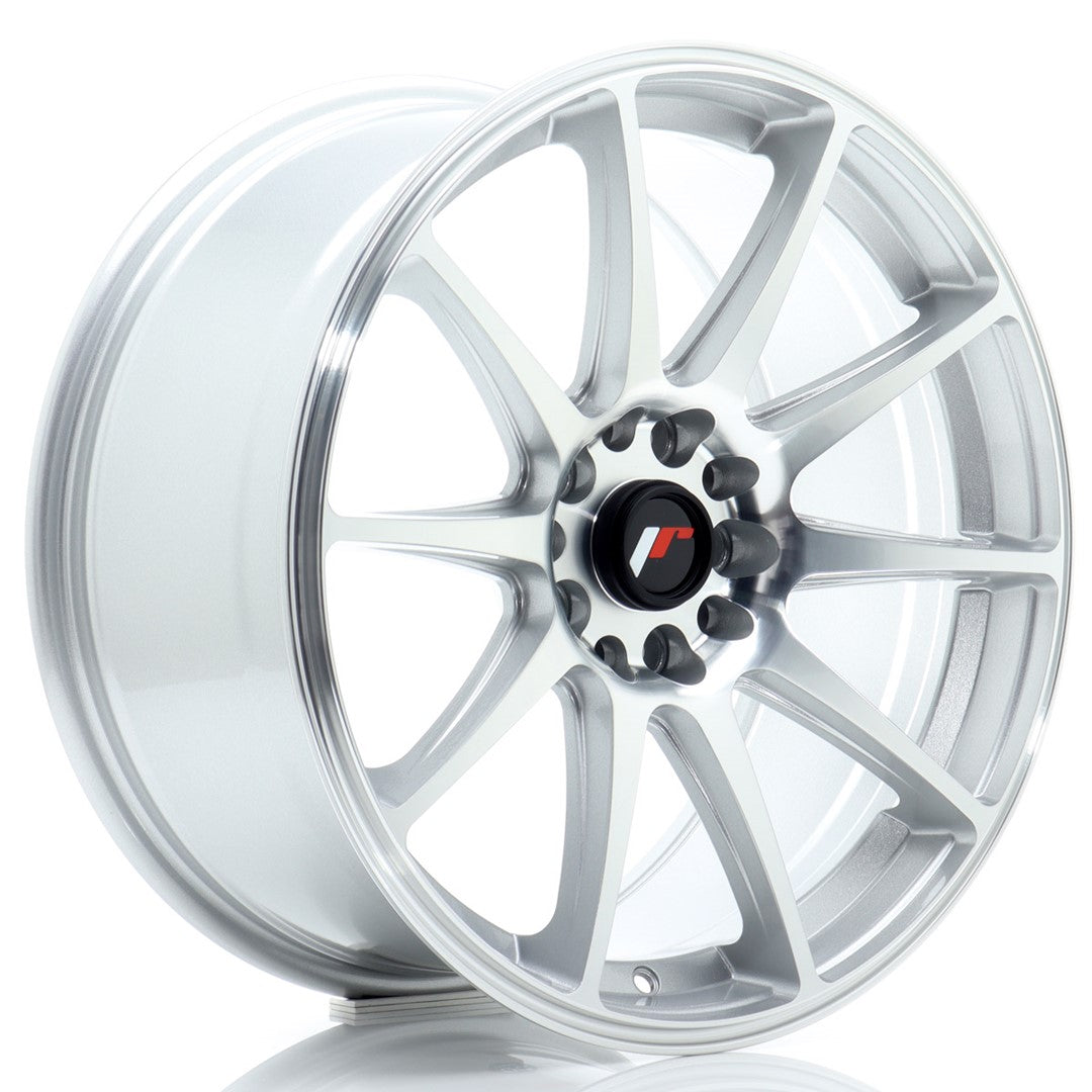 Alu kola Japan Racing JR11 18x8,5 ET40 5x112/114 Silver Machined Face | Wheelsup.cz
