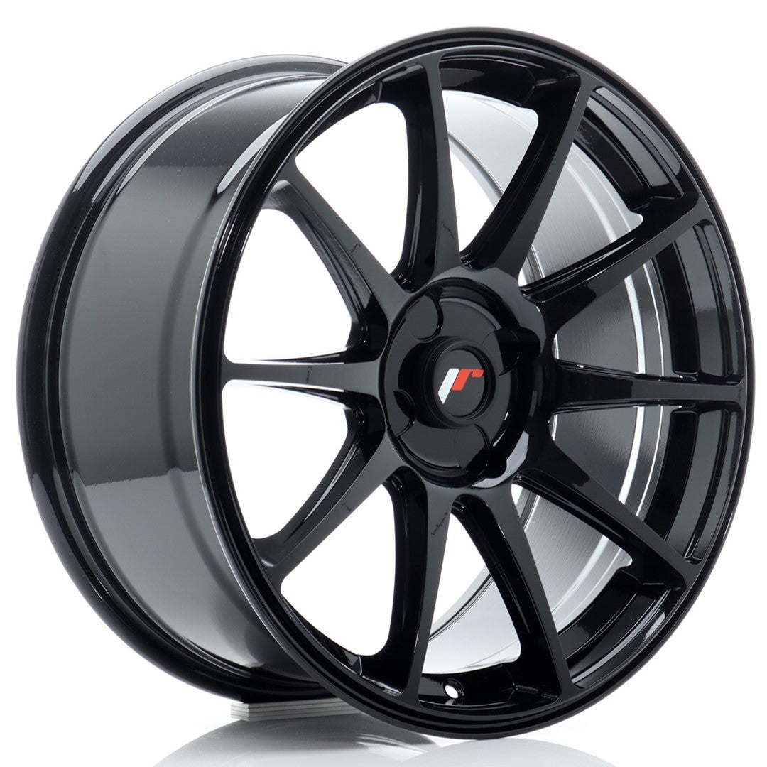 Alu kola Japan Racing JR11 18x8,5 ET20-40 4H Blank Gloss Black | Wheelsup.cz