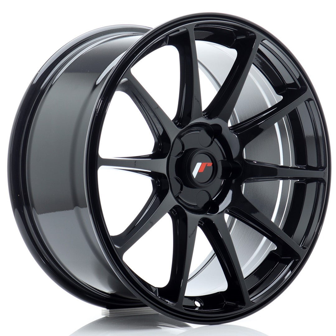 Alu kola Japan Racing JR11 18x8,5 ET20-40 5H Blank Gloss Black | Wheelsup.cz