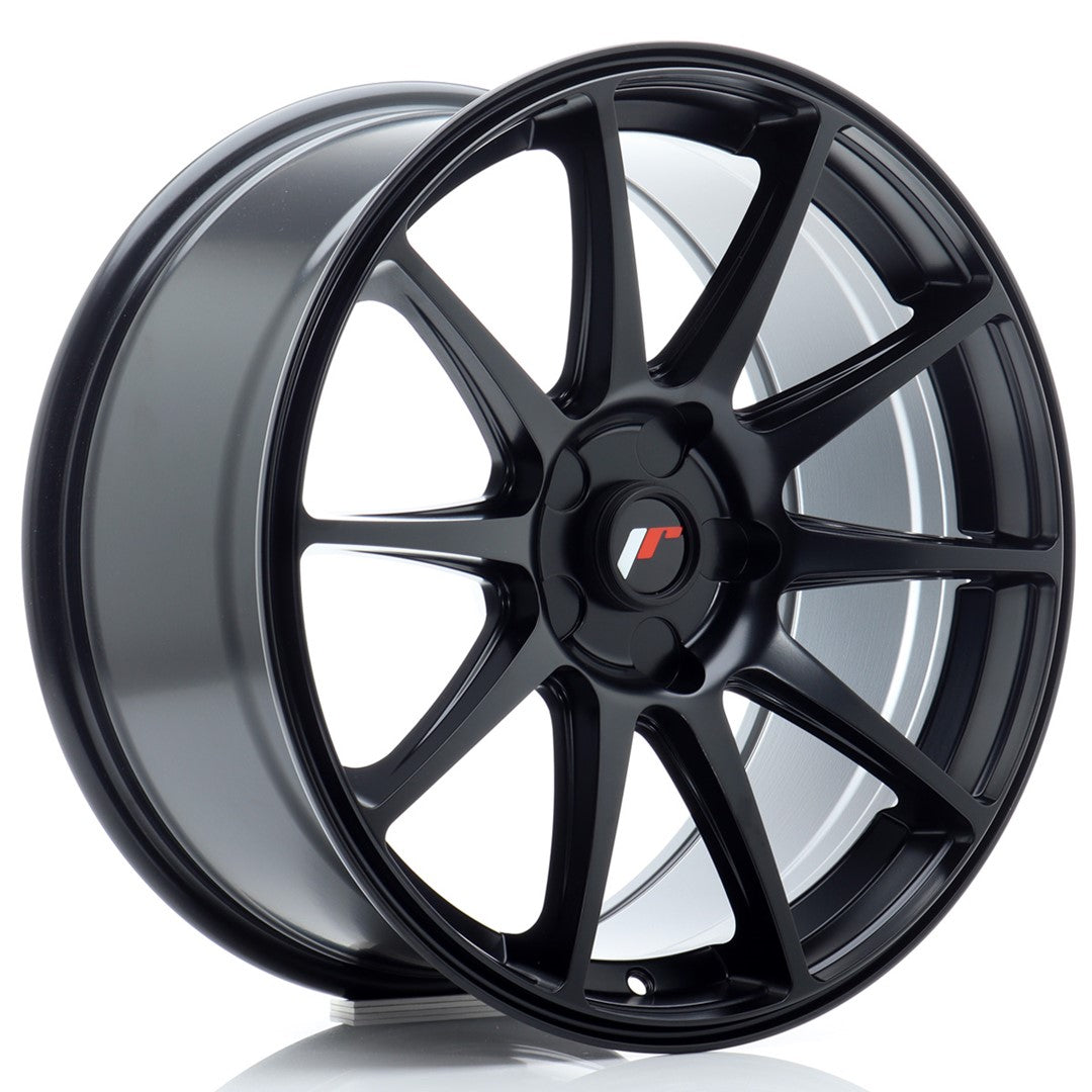 Alu kola Japan Racing JR11 18x8,5 ET20-40 5H Blank Matt Black | Wheelsup.cz