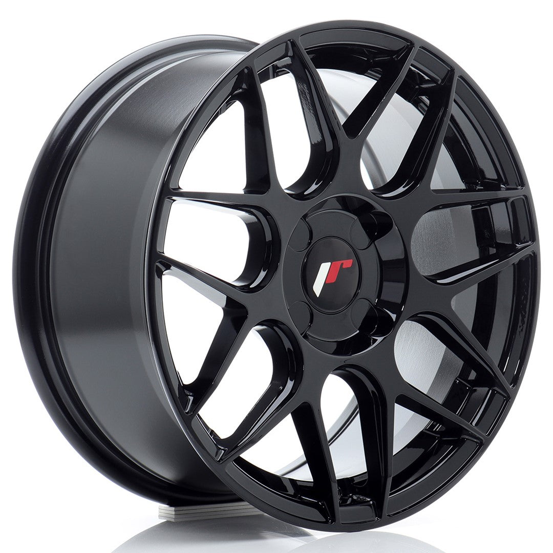 Alu kola Japan Racing JR18 16x7 ET20-35 4H BLANK Gloss Black | Wheelsup.cz