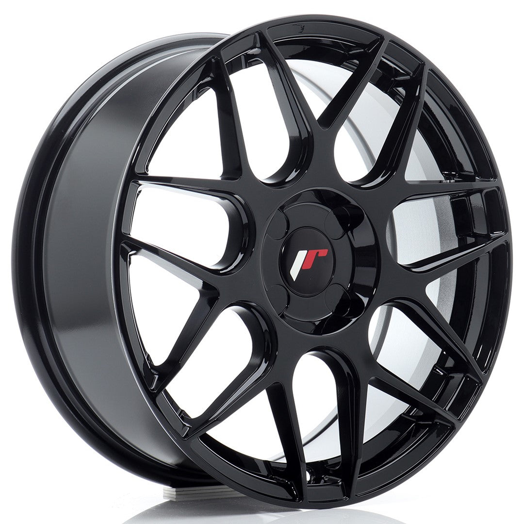Alu kola Japan Racing JR18 17x7 ET20-40 4H BLANK Gloss Black | Wheelsup.cz