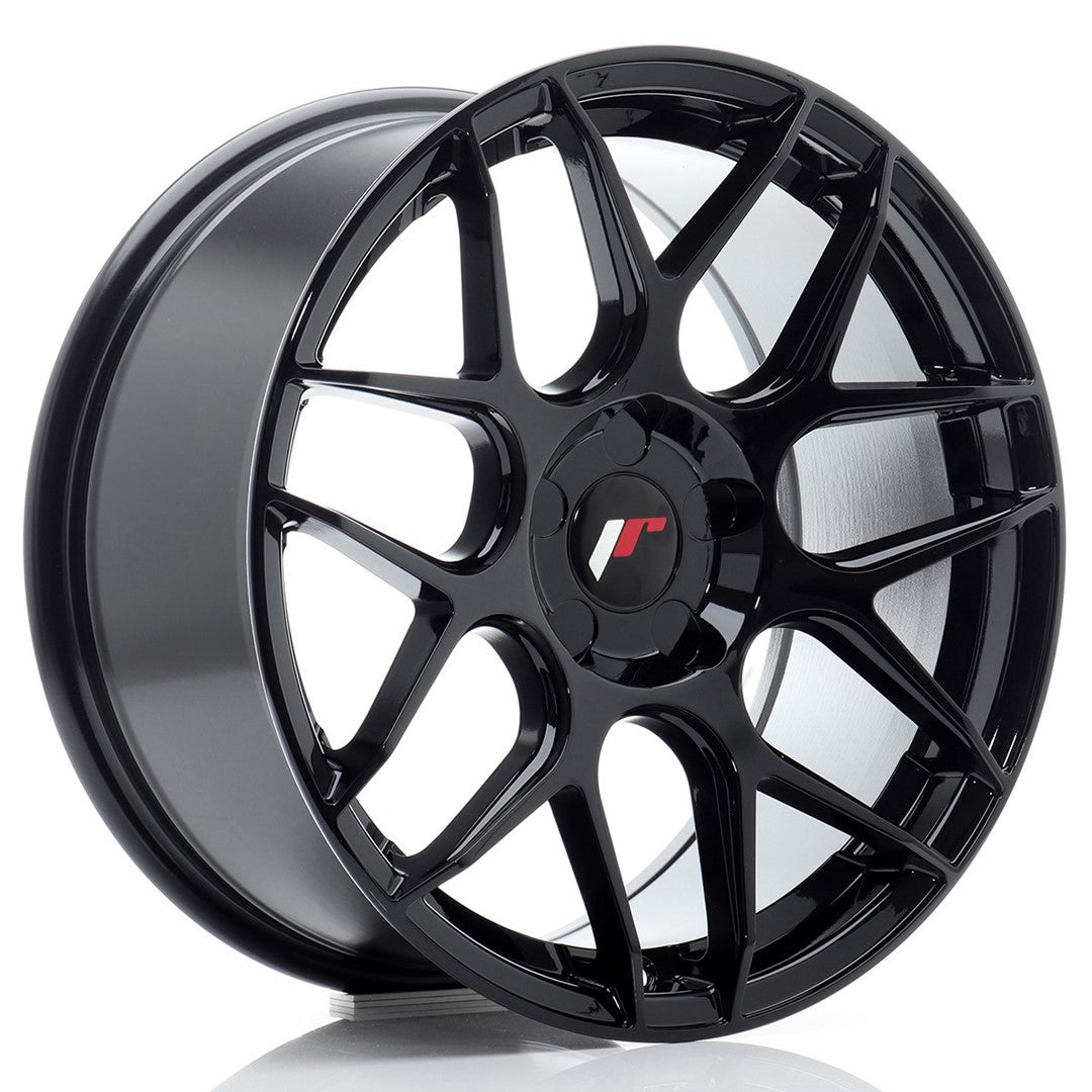 Alu kola Japan Racing JR18 17x8 ET20-35 5H BLANK Gloss Black | Wheelsup.cz