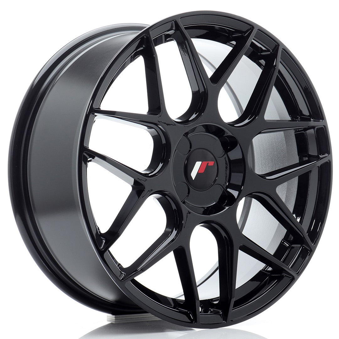 Alu kola Japan Racing JR18 18x7,5 ET20-40 4H BLANK Gloss Black | Wheelsup.cz