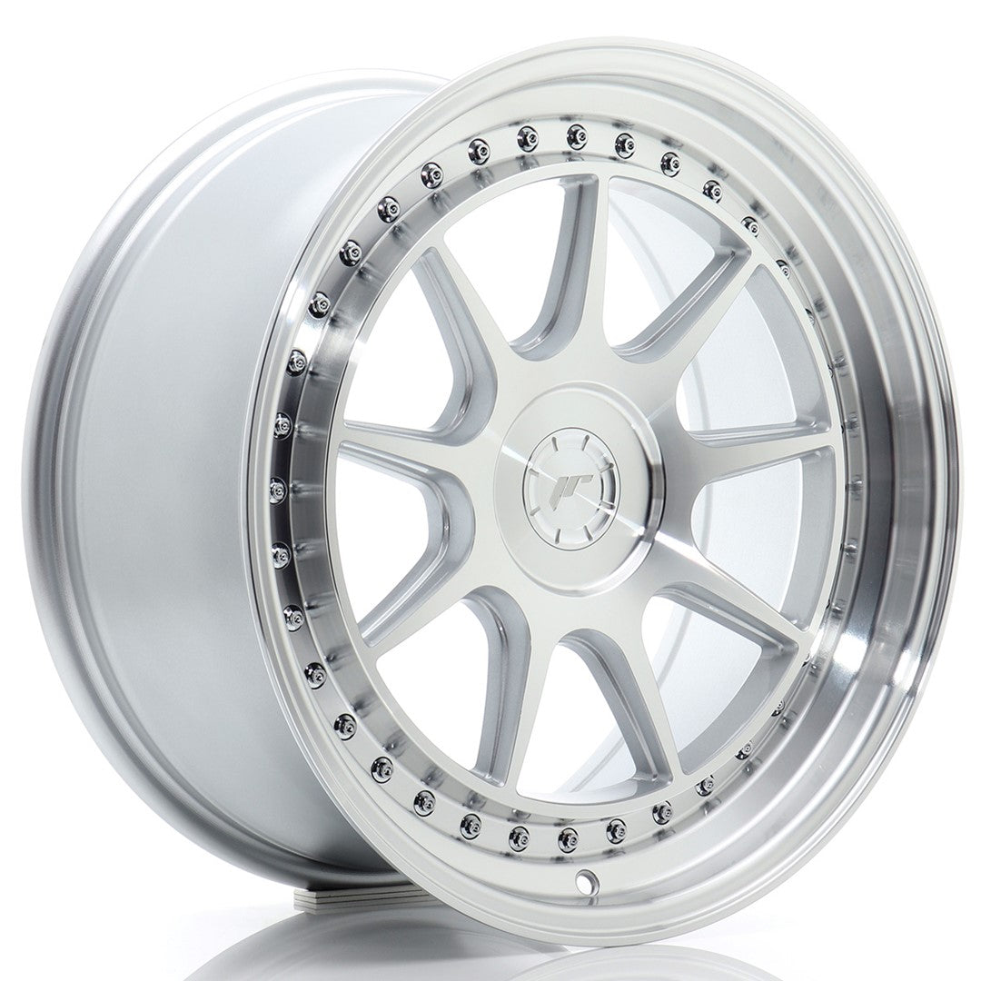 Alu kola Japan Racing JR47 18x8,5 ET15-35 5H BLANK Silver Machined Face | Wheelsup.cz