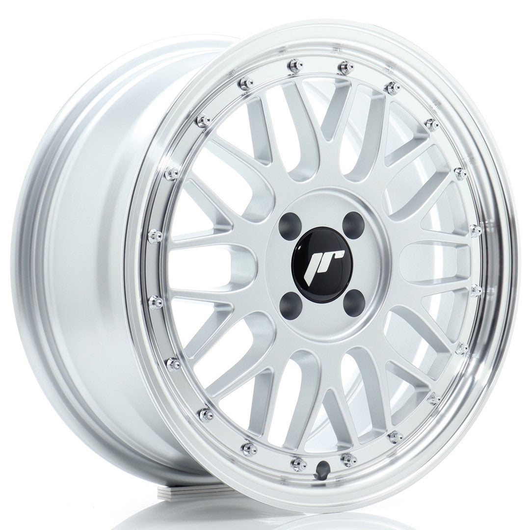 Alu kola Japan Racing JR23 16x7 ET20 4x100 Hyper Silver w/ Machined Lip | Wheelsup.cz