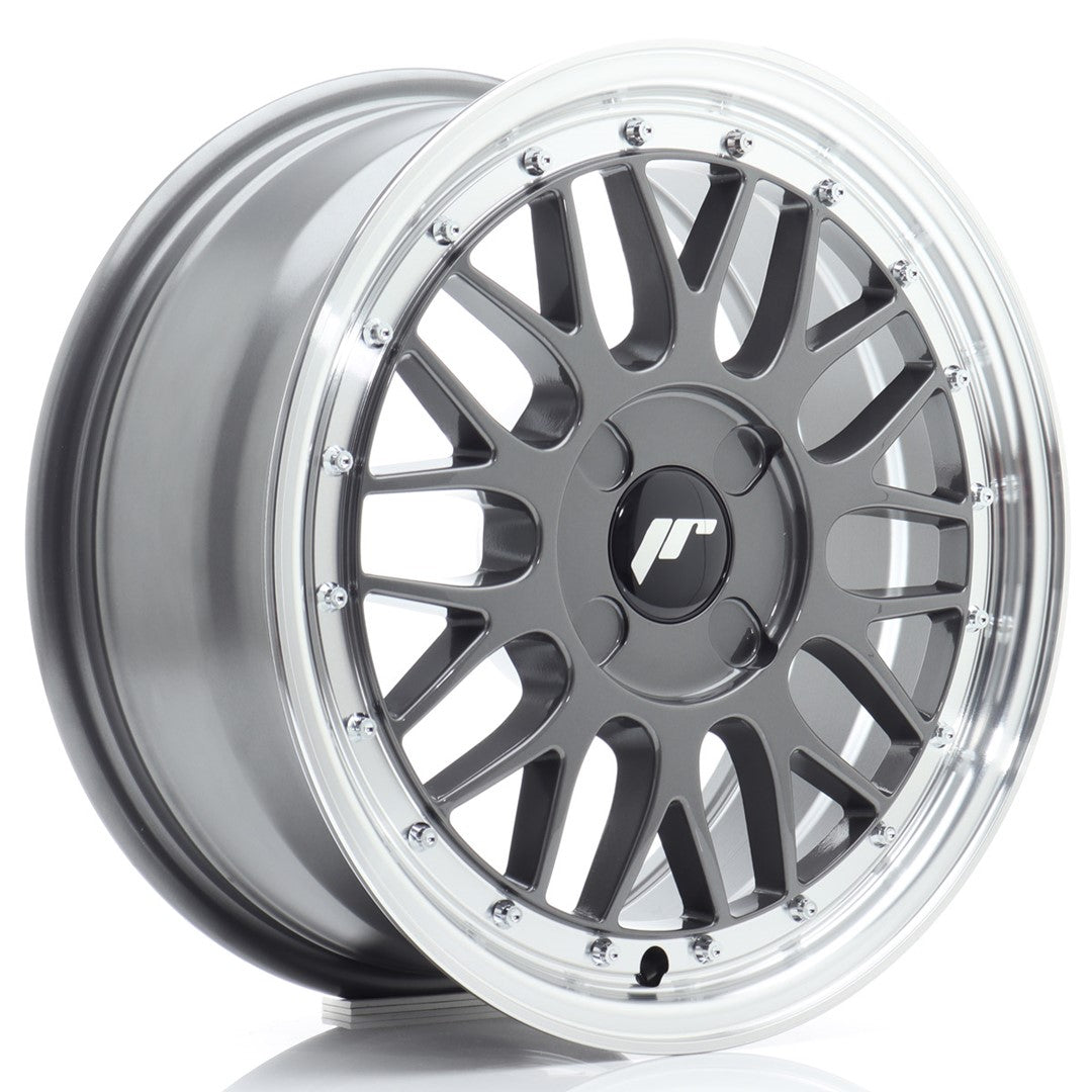 Alu kola Japan Racing JR23 16x7 ET20-45 4H BLANK Hyper Gray w/ Machined Lip | Wheelsup.cz