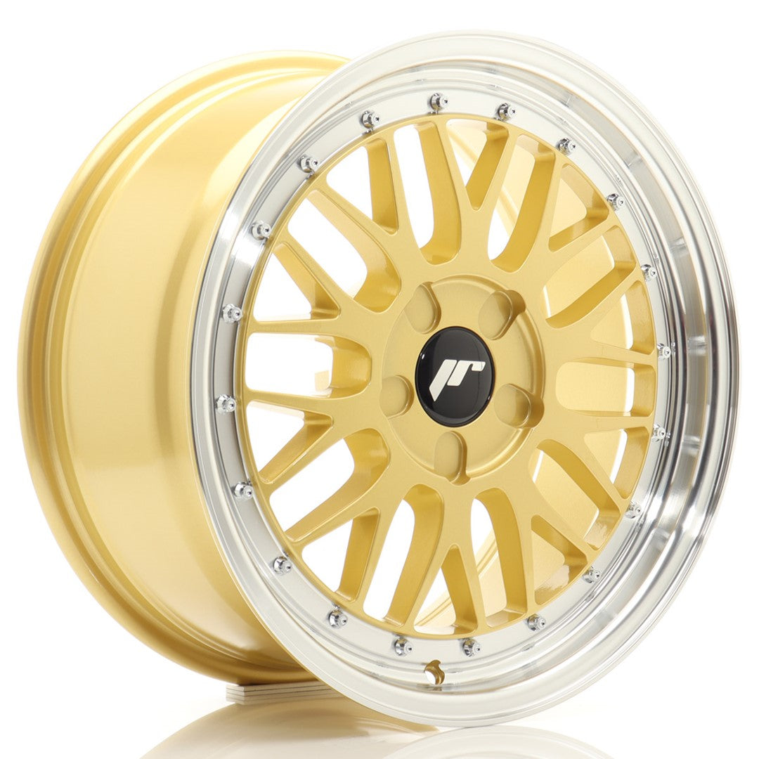 Alu kola Japan Racing JR23 17x8 ET20-45 5H BLANK Gold w/ Machined Lip | Wheelsup.cz