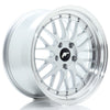 Alu disky Japan Racing JR23 9.5x18 5x120 ET40 72.6 Strieborná