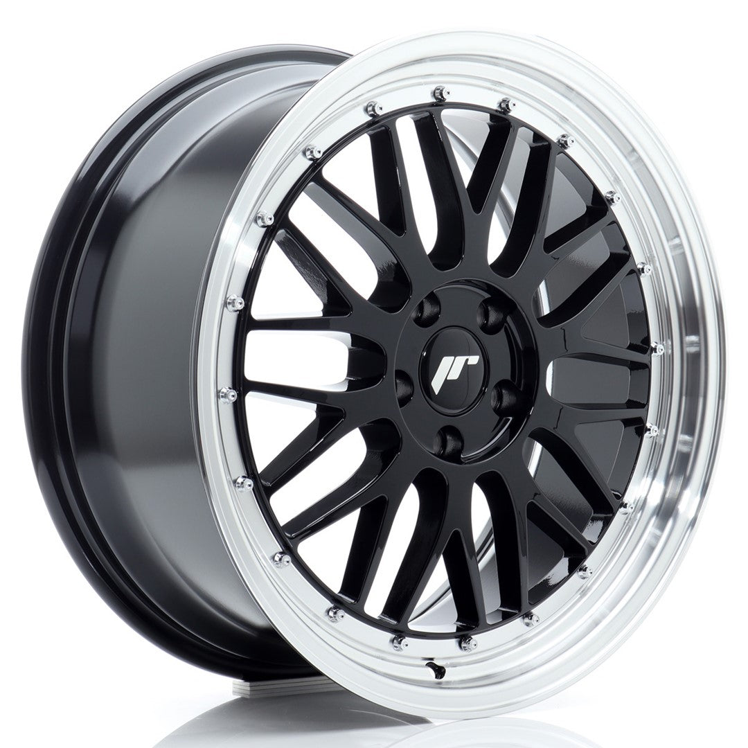 Alu kola Japan Racing JR23 19x8,5 ET45 5x112 Gloss Black w/ Machined Lip | Wheelsup.cz