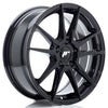 Alu disky Japan Racing JR21 7x17 5x100 ET40 67.1 Čierna