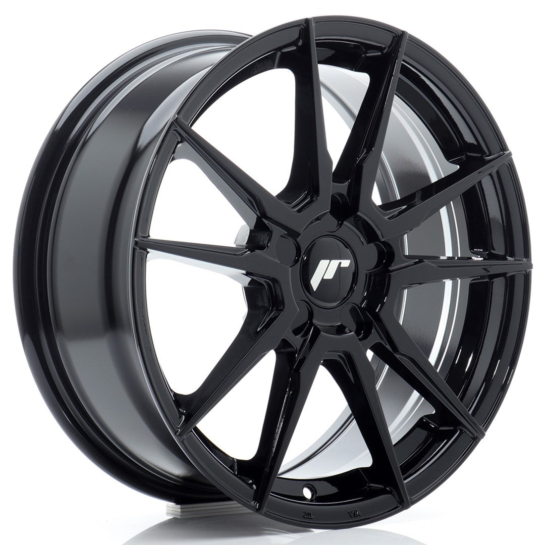 Alu kola Japan Racing JR21 17x7 ET20-40 5H BLANK Gloss Black | Wheelsup.cz