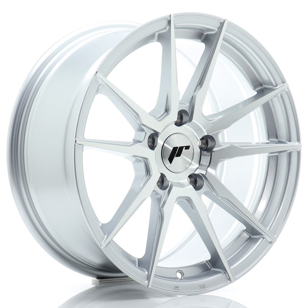 Alu kola Japan Racing JR21 17x8 ET35 5x120 Silver Machined Face | Wheelsup.cz