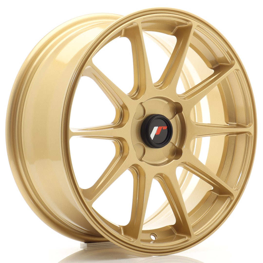Alu kola Japan Racing JR11 17x7 ET20-38 4H BLANK Gold | Wheelsup.cz