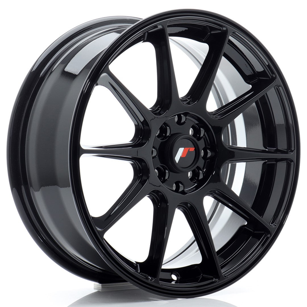 Alu kola Japan Racing JR11 17x7 ET35 5x100/108 Gloss Black | Wheelsup.cz