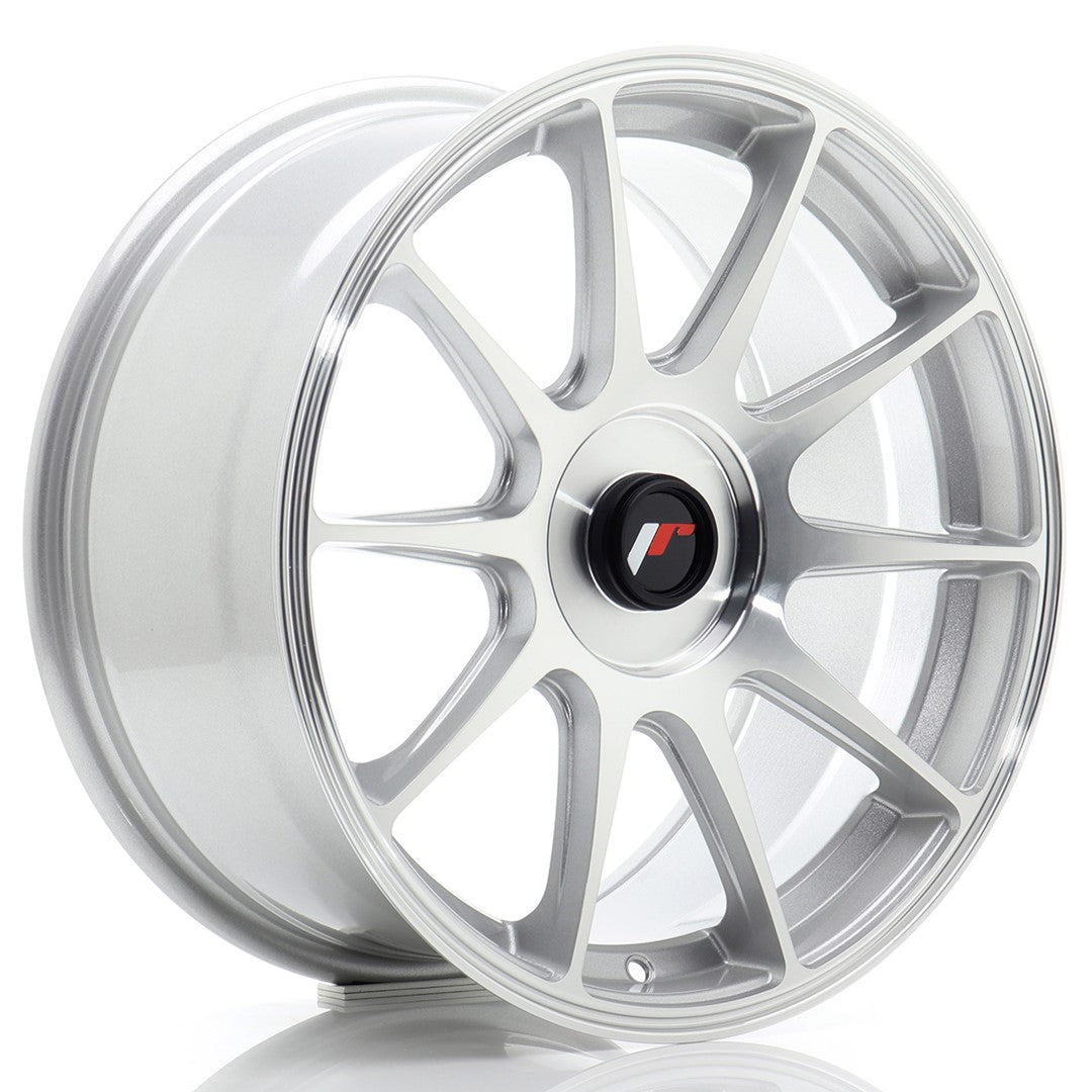 Alu kola Japan Racing JR11 17x8 ET20-35 BLANK Silver Machined | Wheelsup.cz