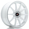 Alu disky Japan Racing JR11 7.5x18 BLANK ET40 72.6 Biela