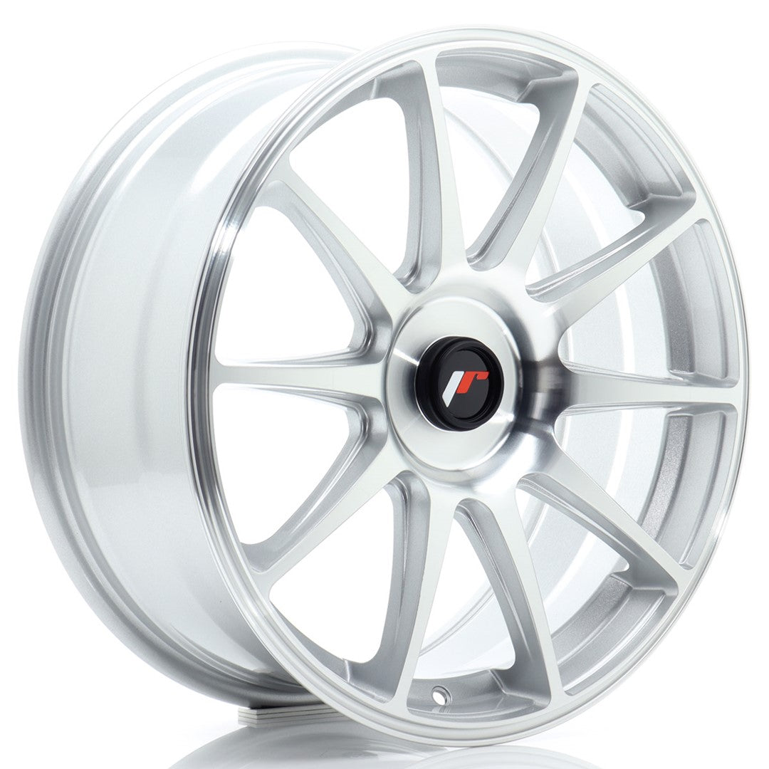 Alu kola Japan Racing JR11 18x7,5 ET40 5x108 Silver Machined