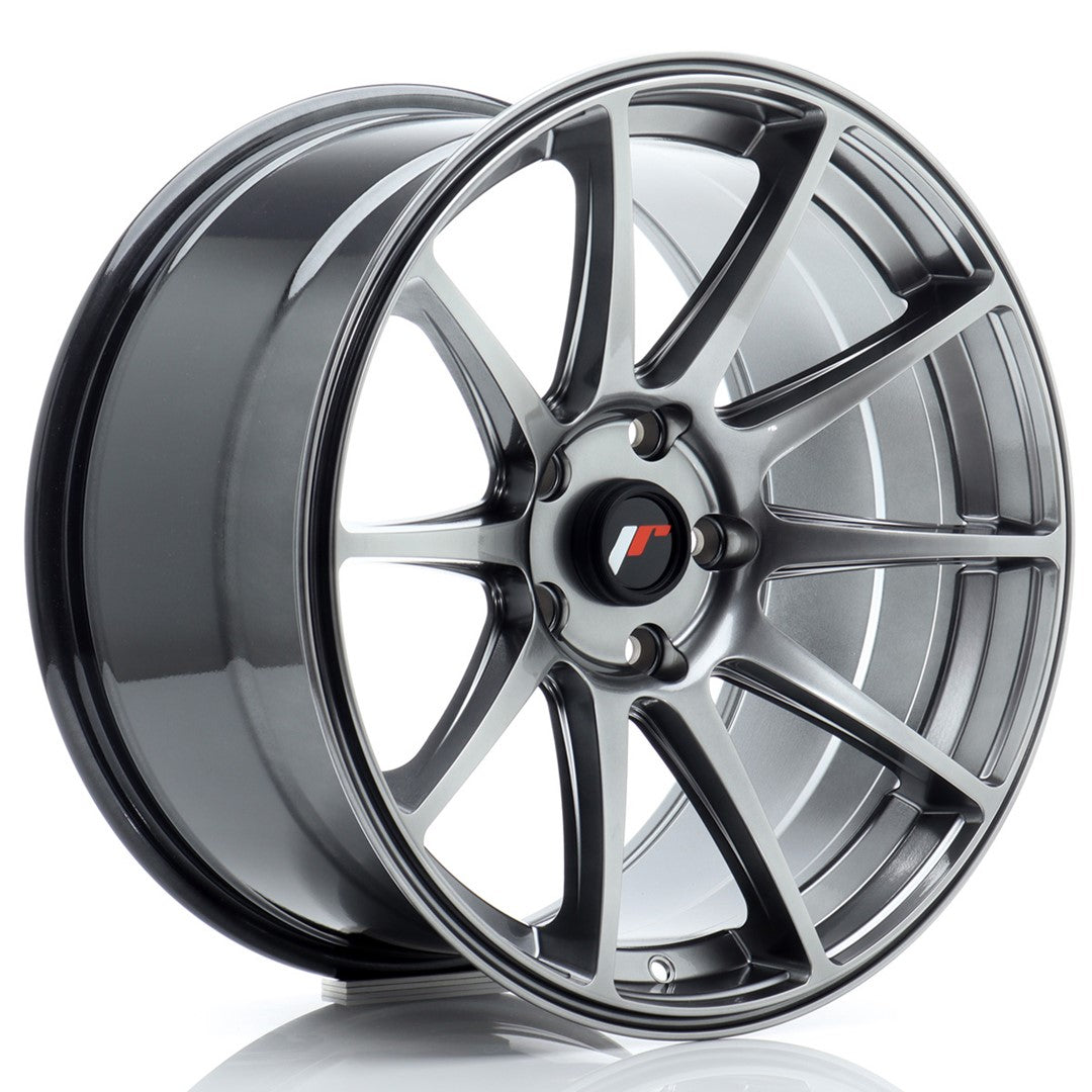 Alu kola Japan Racing JR11 18x9,5 ET30 5x120 Hyper Black | Wheelsup.cz