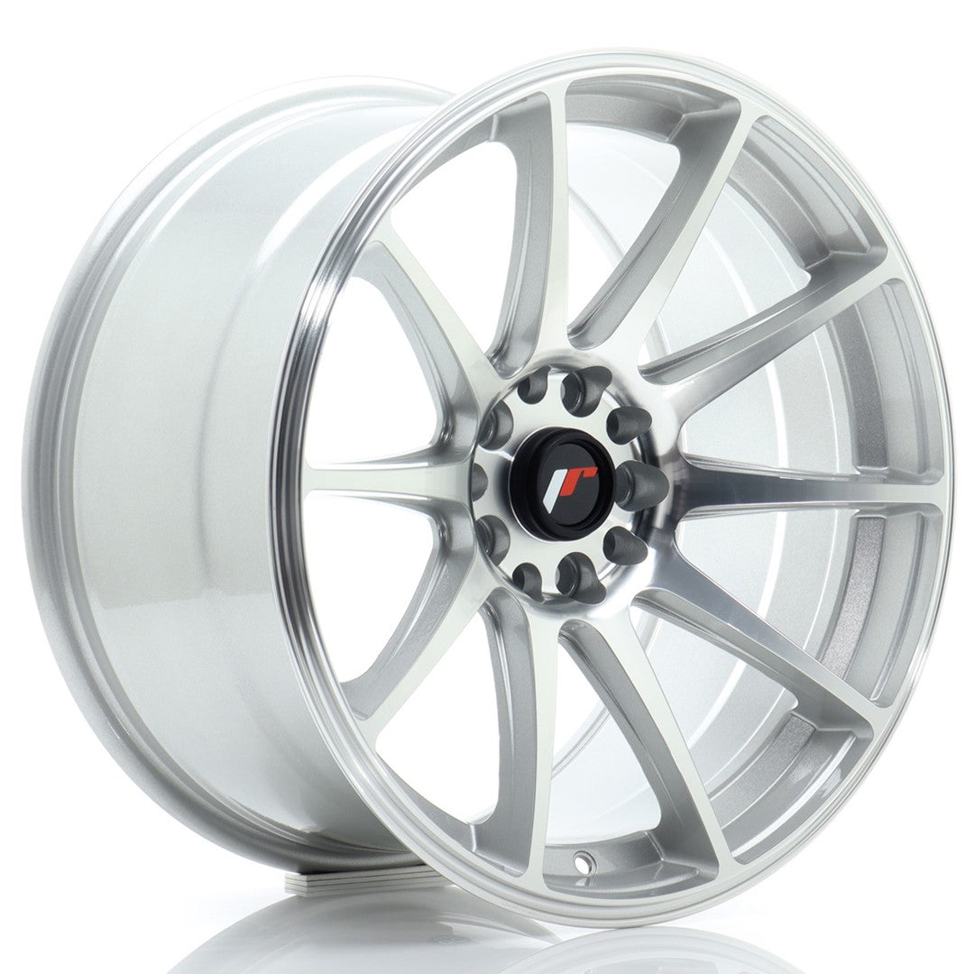 Alu kola Japan Racing JR11 18x9,5 ET30 5x112/114 Silver Machined | Wheelsup.cz