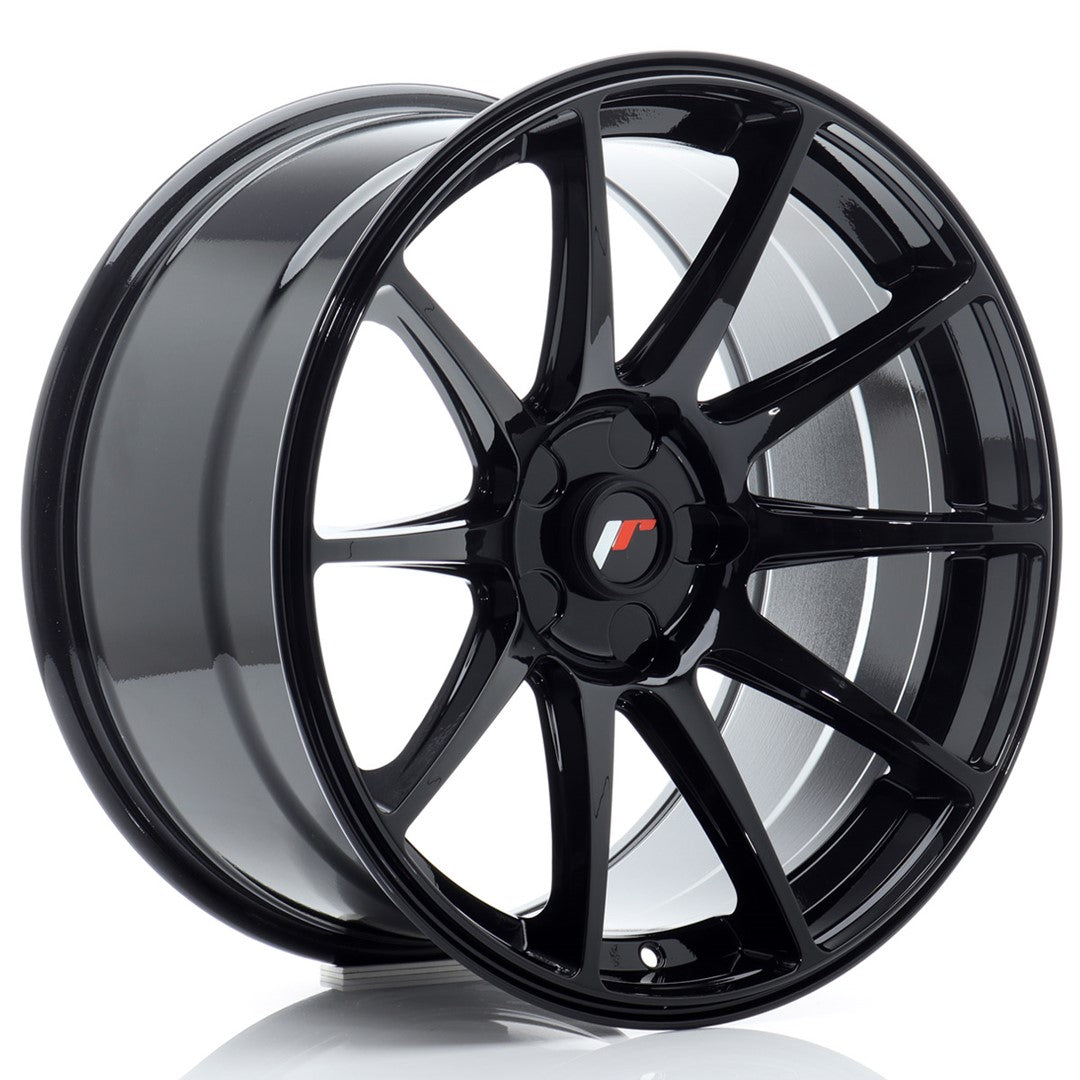 Alu kola Japan Racing JR11 18x9,5 ET20-30 5H BLANK Gloss Black | Wheelsup.cz