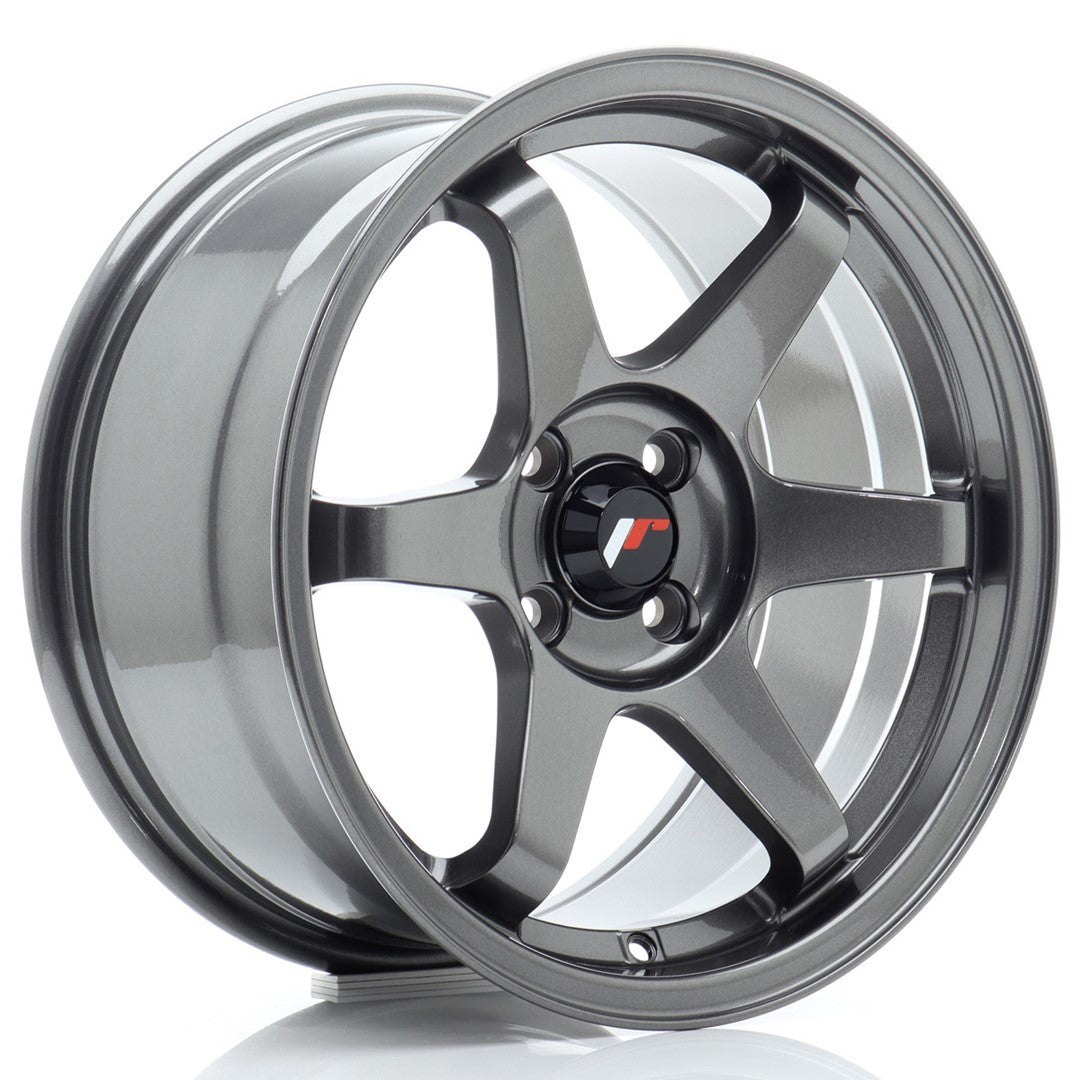 Alu kola Japan Racing JR3 16x8 ET25 4x100 Gun Metal | Wheelsup.cz