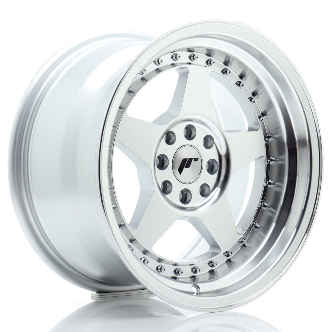 Alu kola Japan Racing JR6 16x9 ET20 4x100/108 Silver Machined Face | Wheelsup.cz