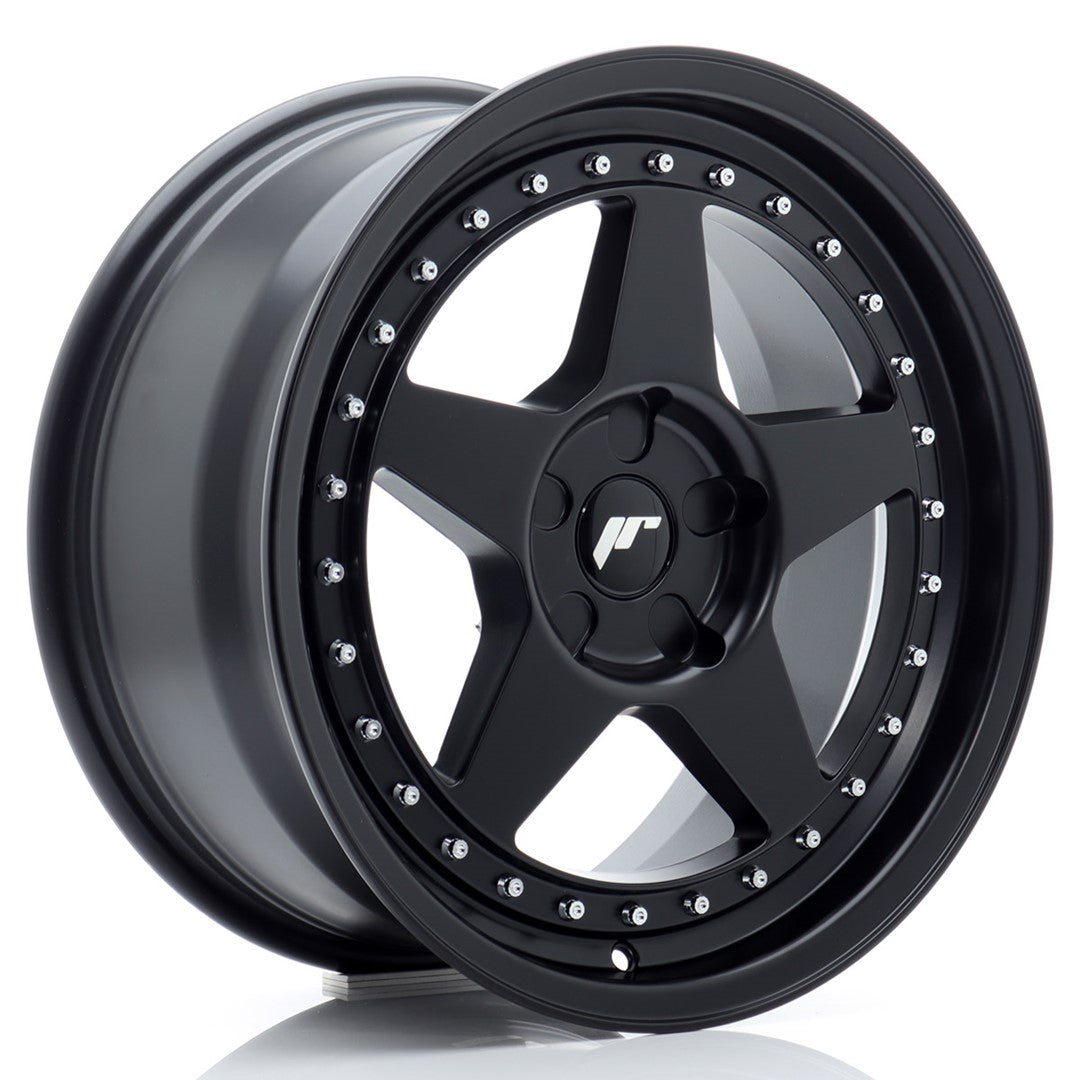 Alu kola Japan Racing JR6 17x8 ET20-35 5H BLANK Matt Black | Wheelsup.cz