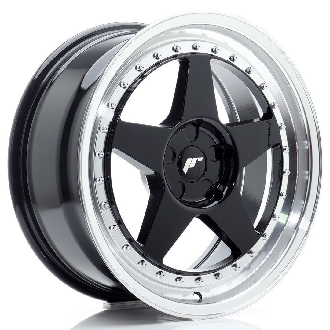 Alu disky Japan Racing JR6 8x18 BLANK ET20-35 72.6 Čierna