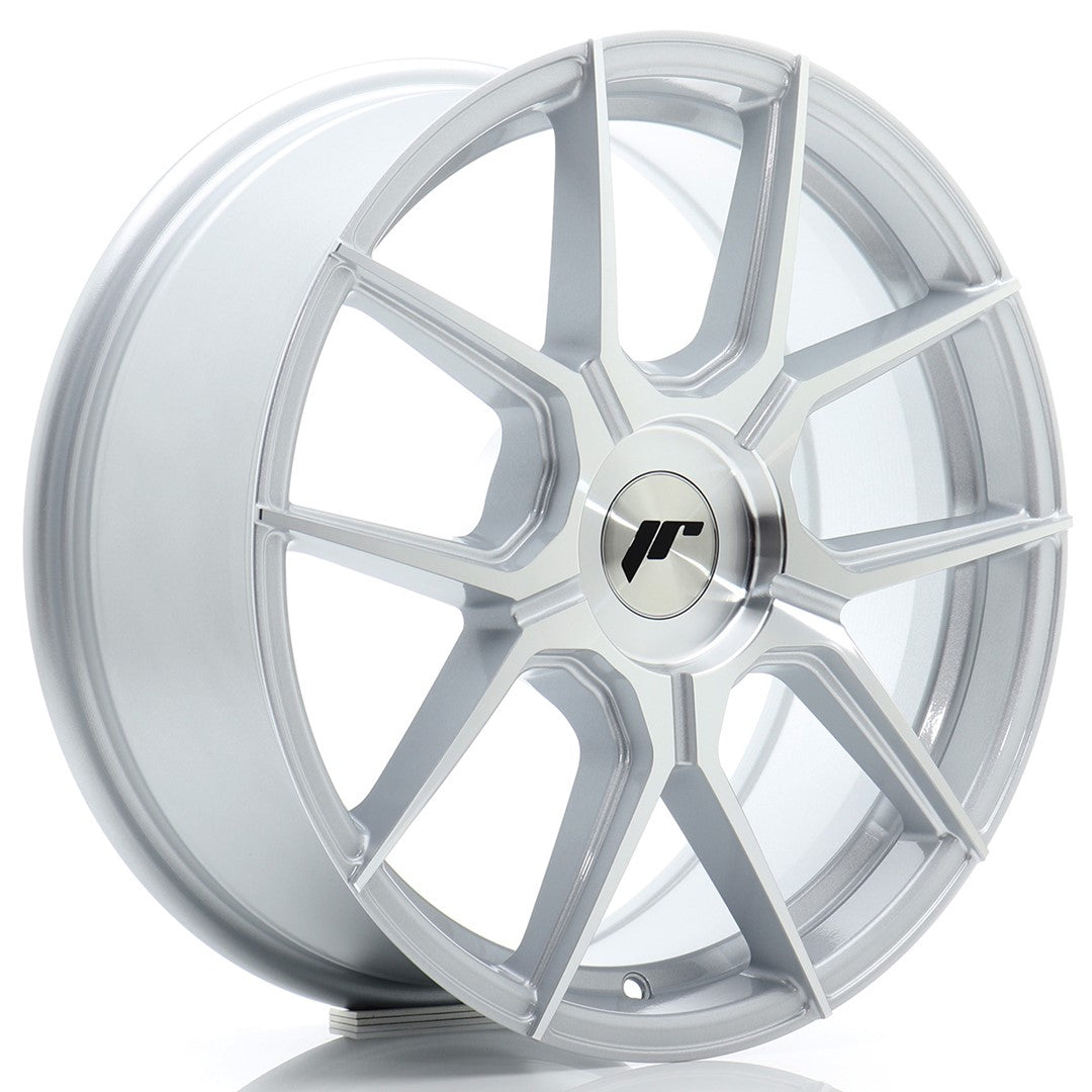 Alu kola Japan Racing JR30 17x7 ET20-40 BLANK Silver Machined Face | Wheelsup.cz