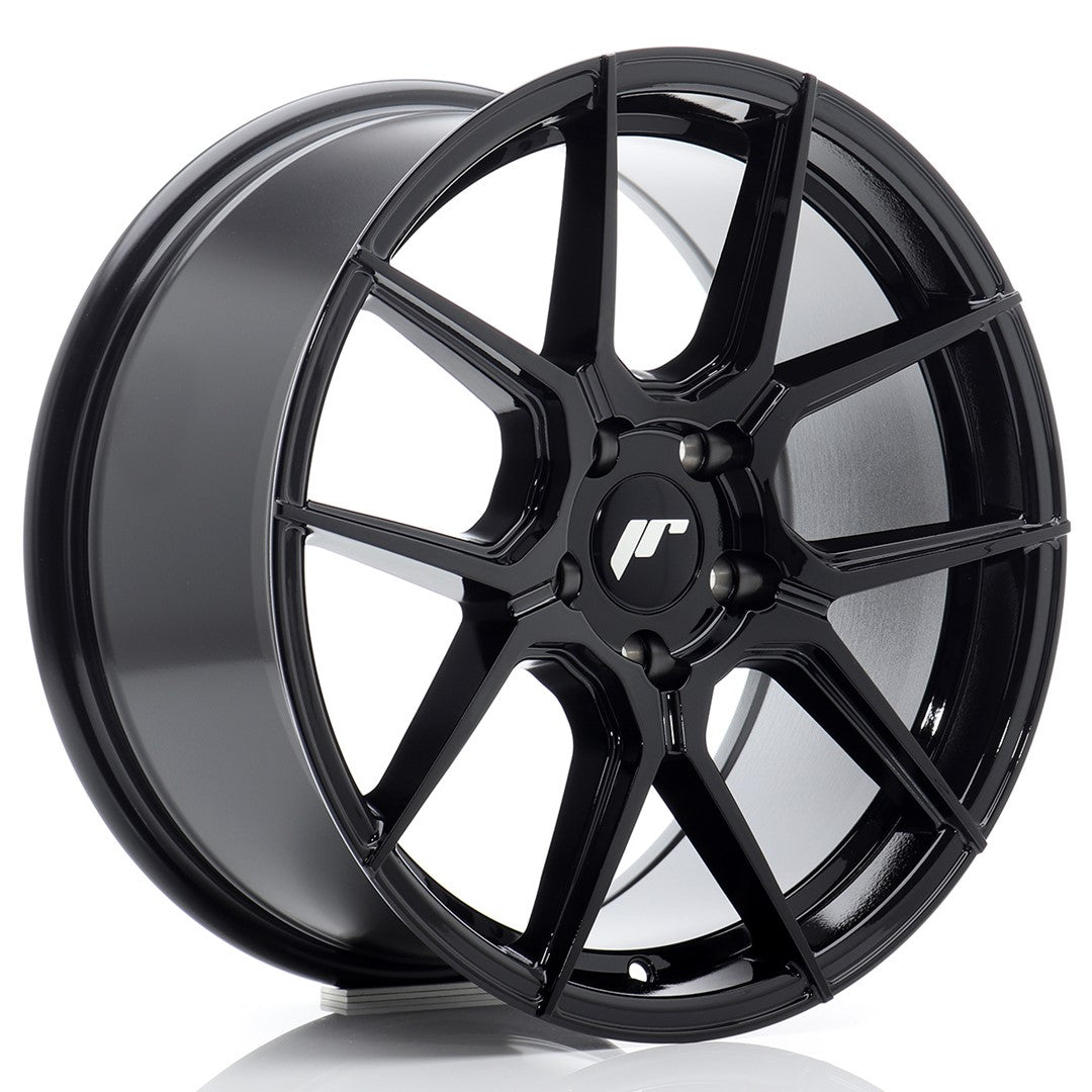 Alu kola Japan Racing JR30 17x8 ET40 5x100 Gloss Black | Wheelsup.cz
