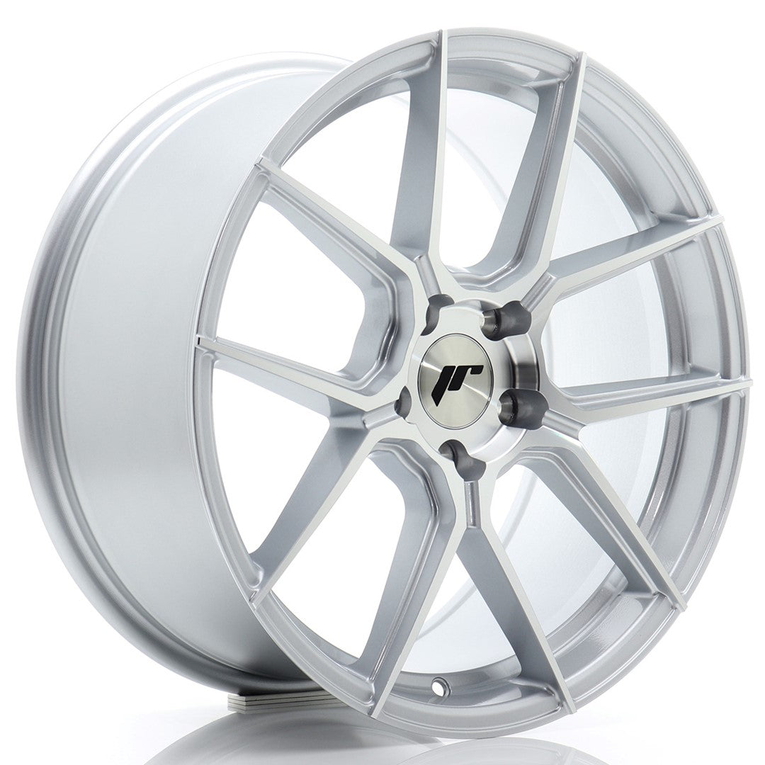 Alu kola Japan Racing JR30 18x8,5 ET45 5x112 Silver Machined Face | Wheelsup.cz