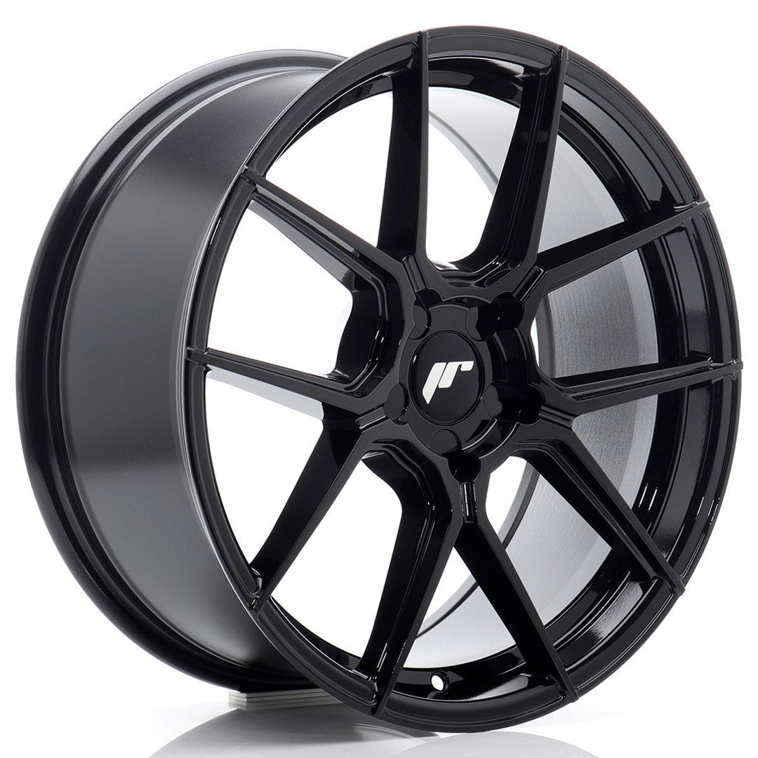 Alu kola Japan Racing JR30 18x8,5 ET20-45 BLANK Gloss Black | Wheelsup.cz