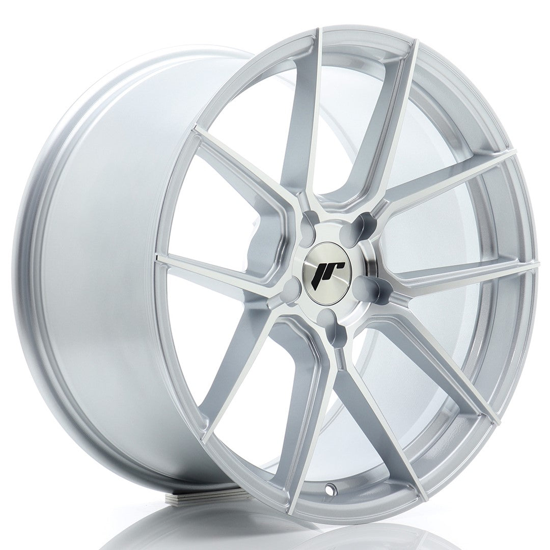 Alu kola Japan Racing JR30 19x9,5 ET36 5x120 Silver Machined | Wheelsup.cz