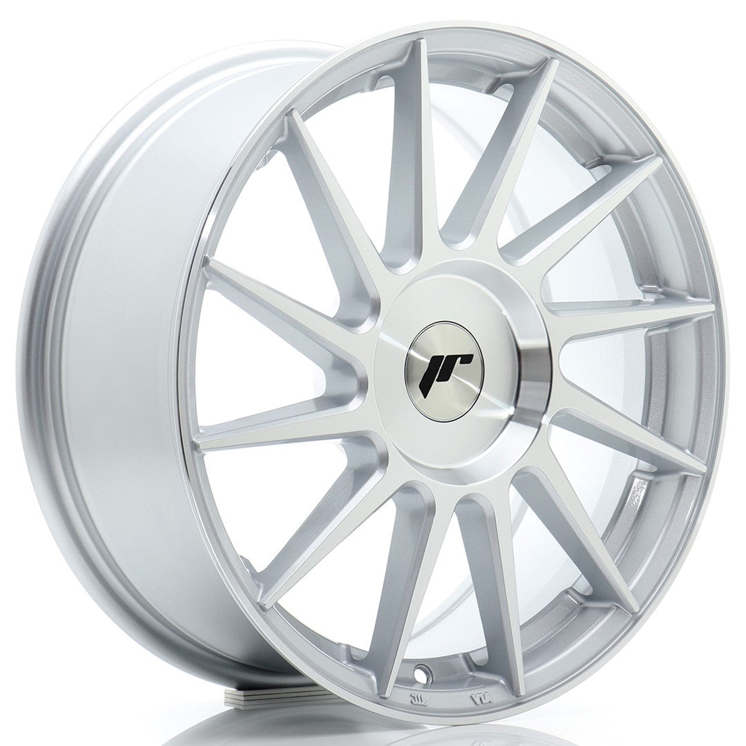 Alu kola Japan Racing JR22 17x8 ET20-45 BLANK Silver Machined Face | Wheelsup.cz