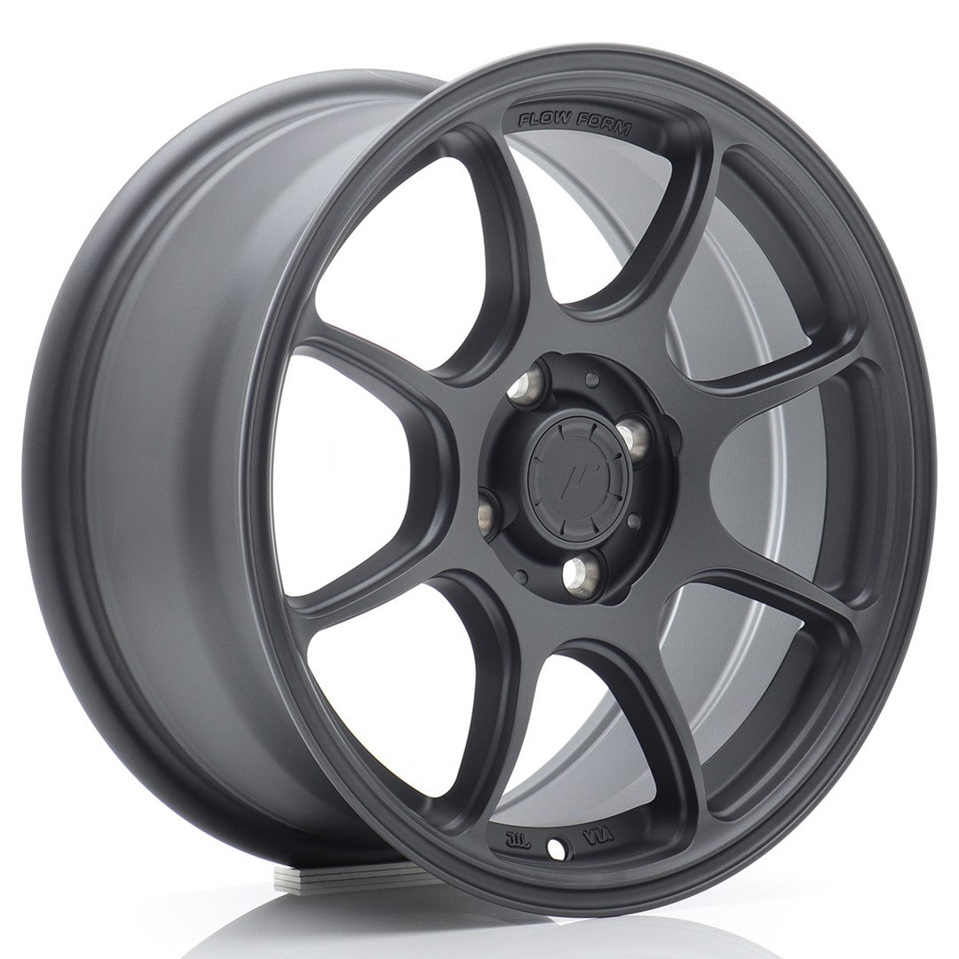 Alu kola Japan Racing SL04 15x7 ET38 4x100 Matt Gun Metal | Wheelsup.cz