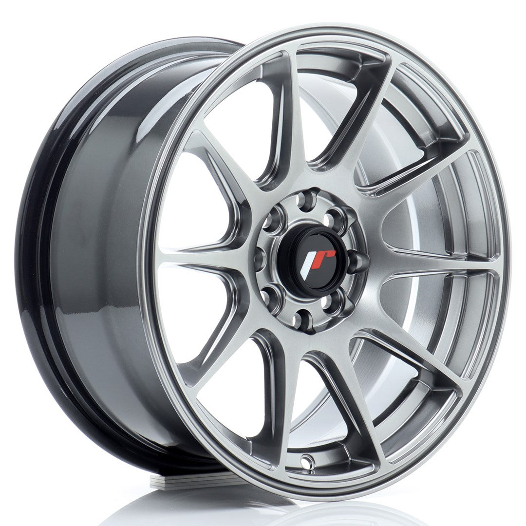 Alu kola Japan Racing JR11 15x7 ET30 4x100/114 Hyper Black | Wheelsup.cz