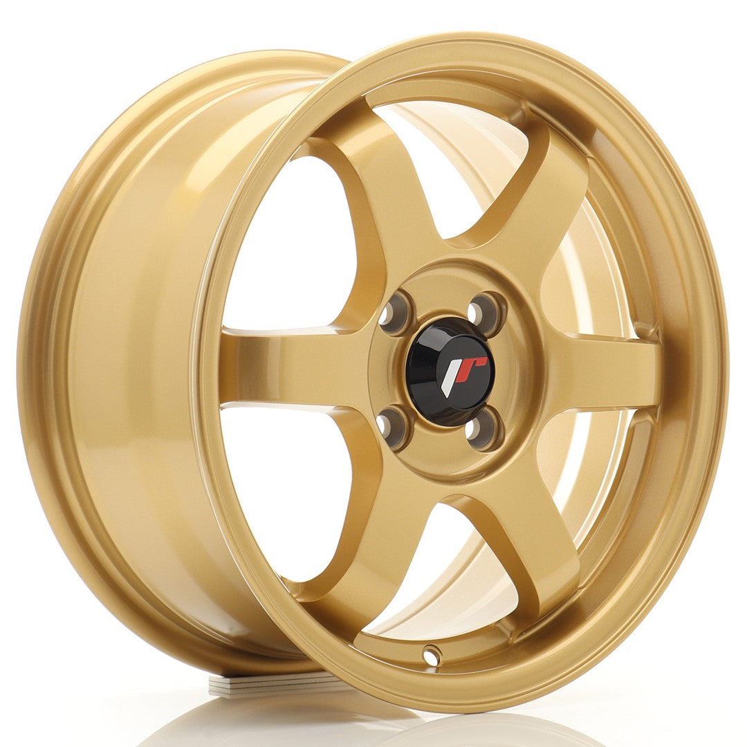 Alu kola Japan Racing JR3 15x7 ET40 4x100 Gold | Wheelsup.cz
