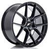 Alu disky Japan Racing JR30 8.5x18 BLANK ET20-45 72.6 Čierna