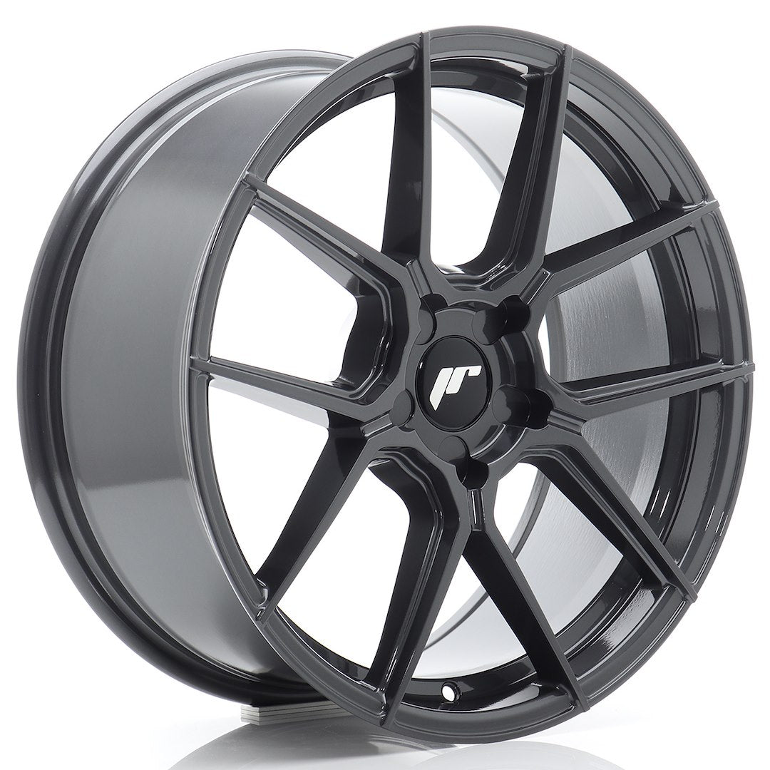 Alu disky Japan Racing JR30 8.5x18 5x112 ET45 72.6 Sivá