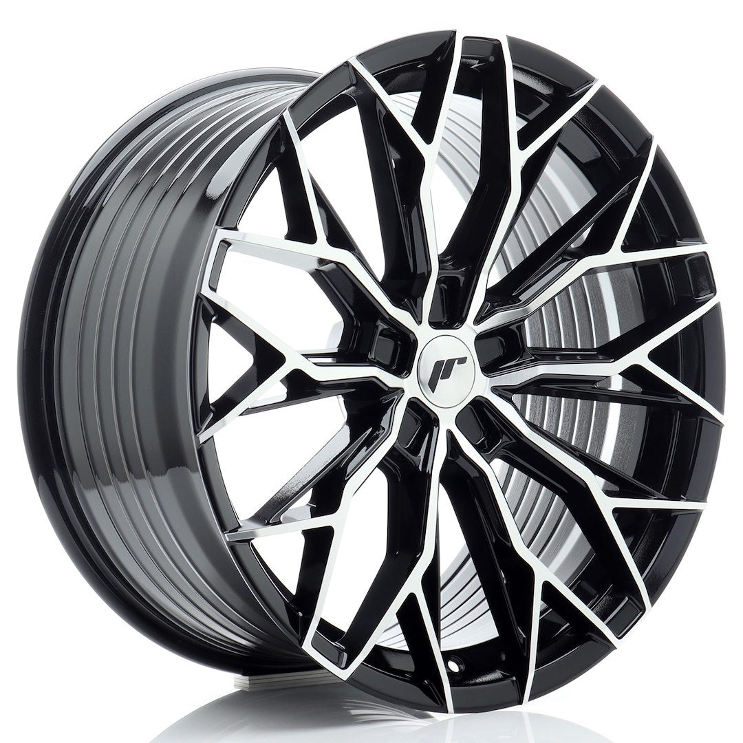 Alu kola Japan Racing JR49 20x10 ET20-48 5H BLANK Gloss Black Machined Face | Wheelsup.cz